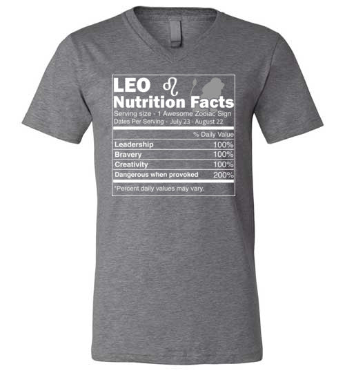 Leo Nutrition Facts V-Neck