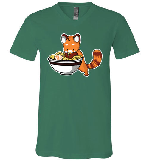 Red Panda Ramen V-Neck