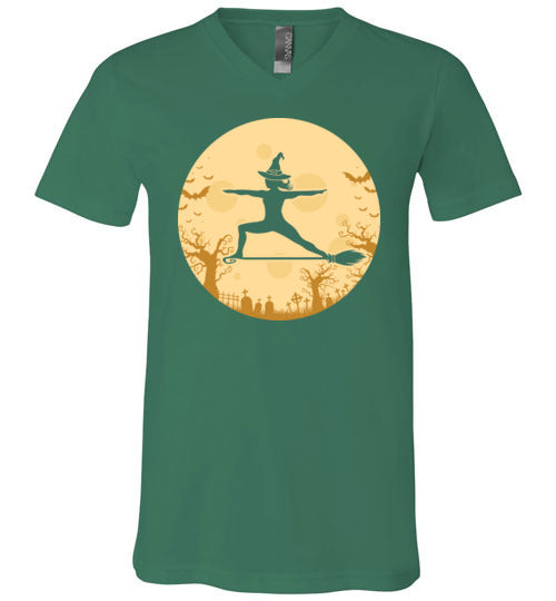 Colorful Witch Yoga V-Neck