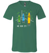 Crayon He Did it V-Neck