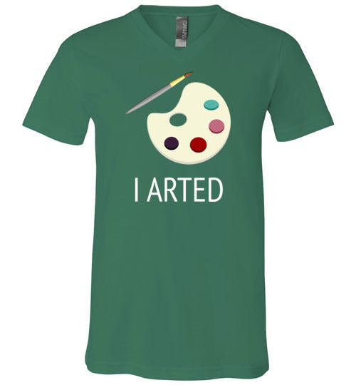 I Arted V-Neck