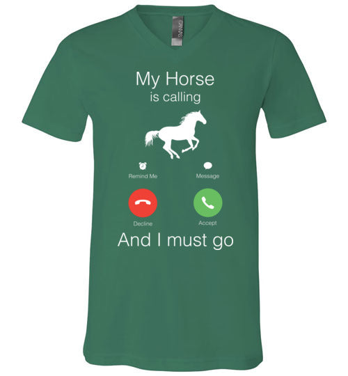Horse Is Calling V-Neck