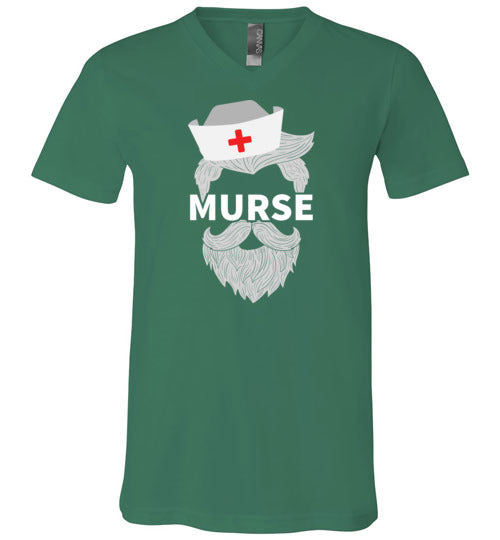Murse Male Nurse V-Neck
