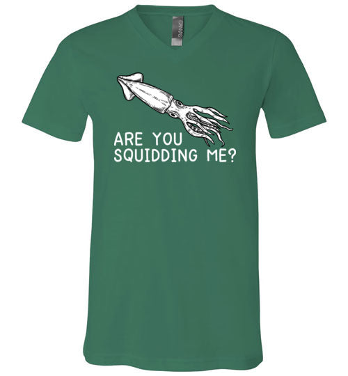 Squidding Me V-Neck