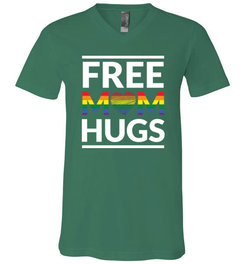 Free Mom Hugs V-Neck
