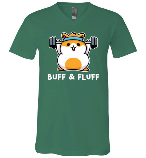 Hamster Buff and Fluff V-Neck