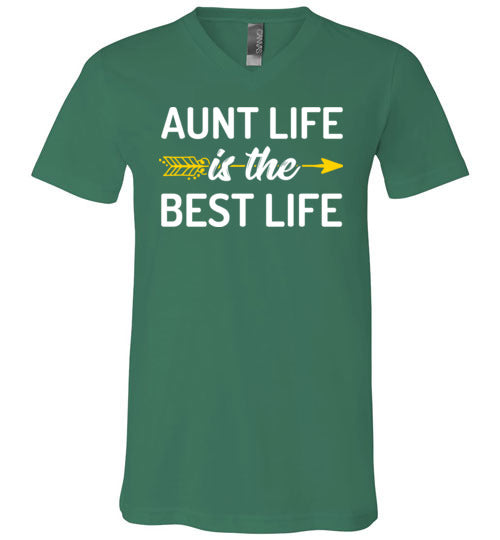 Aunt Life Best Life V-Neck