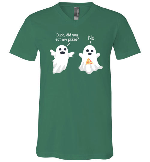 Ghost Pizza V-Neck