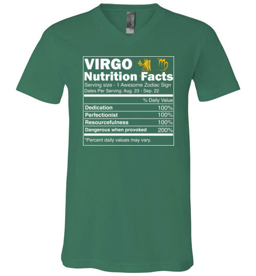 Virgo Nutrition Facts V-Neck