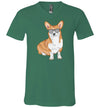 Corgi Sunglasses V-Neck