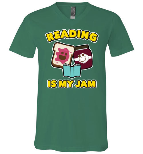 Reading Is My Jam V-Neck