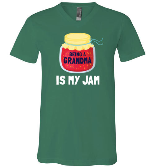Being a Grandma Is My Jam V-Neck