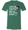 May Be Old Cool Bands V-Neck