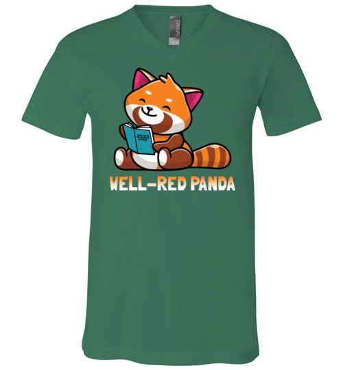 Well Red Panda V-Neck