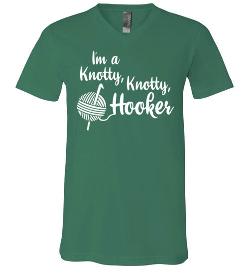 Knotty Knotty Hooker V-Neck