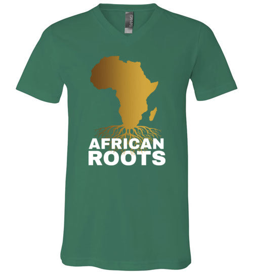 African Roots V-Neck