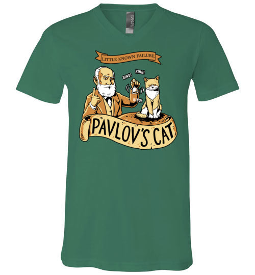 Pavlov's Cat V-Neck
