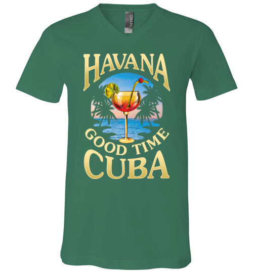 Havana Good Time Cuba V-Neck