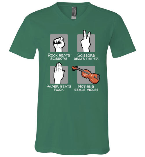 Nothing Beats Violin V-Neck