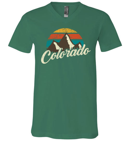Retro Colorado V-Neck