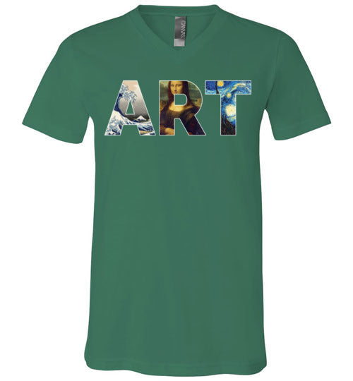 Famous Works of Art V-Neck