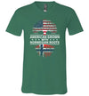 American Grown With Norwegian V-Neck
