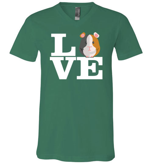 Love Guinea Pigs V-Neck