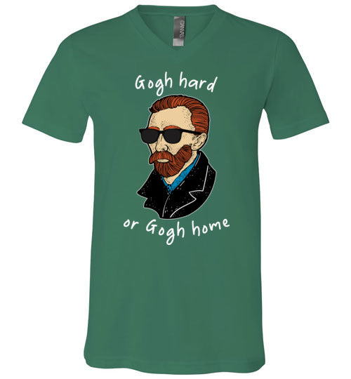 Gogh Hard or Go Home V-Neck