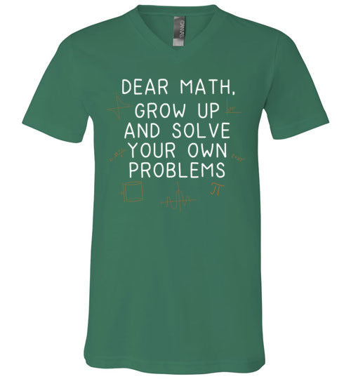 Dear Math V-Neck