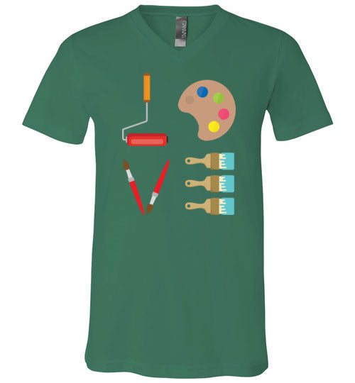 Art Love V-Neck