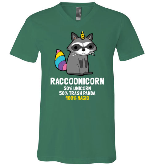 Raccoonicorn V-Neck
