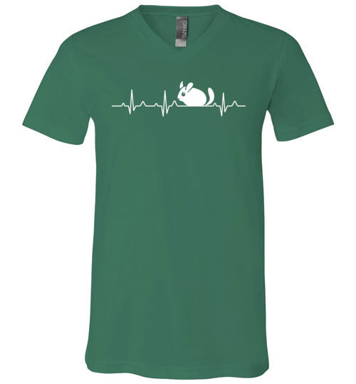 Chinchilla Heartbeat V-Neck