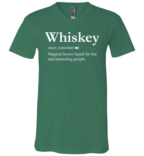 Whiskey Definition V-Neck