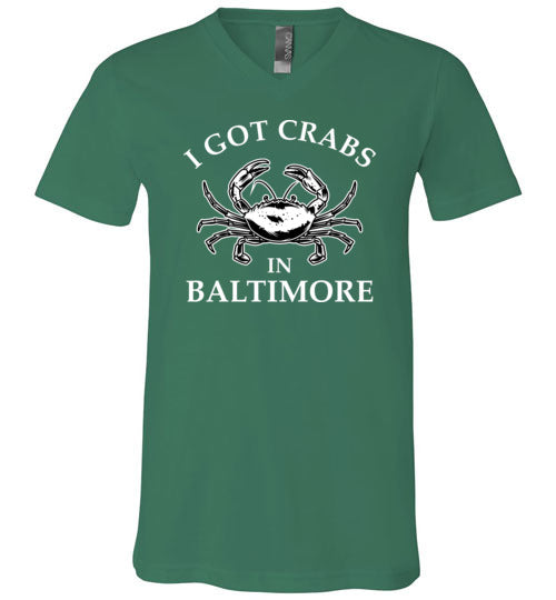 Crabs in Baltimore V-Neck