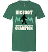 Bigfoot Hide And Seek Champion V-Neck