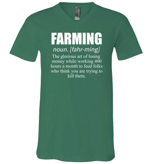 Farming Definition V-Neck