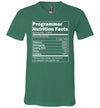 Programmer Nutrition Facts V-Neck