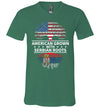 American Grown Serbian Roots V-Neck