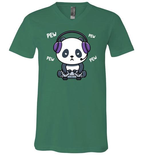 Gaming Panda V-Neck