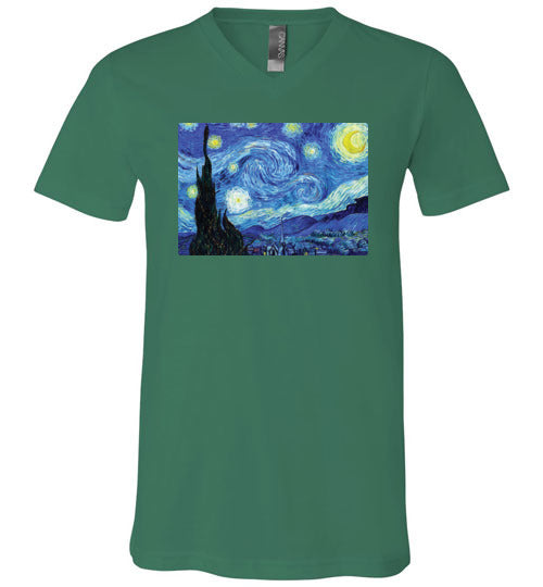 Van Gogh Starry Night V-Neck