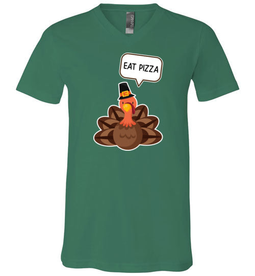 Thanksgiving Eat Pizza V-Neck