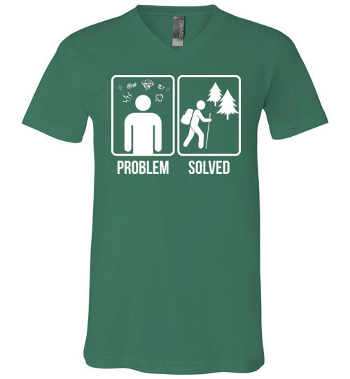 Problem Solved Hiking V-neck