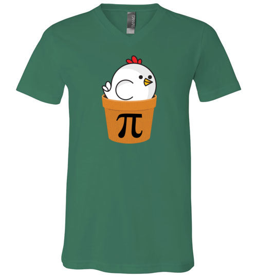 Chicken Pot Pi V-Neck