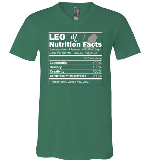 Leo Nutrition Facts V-Neck
