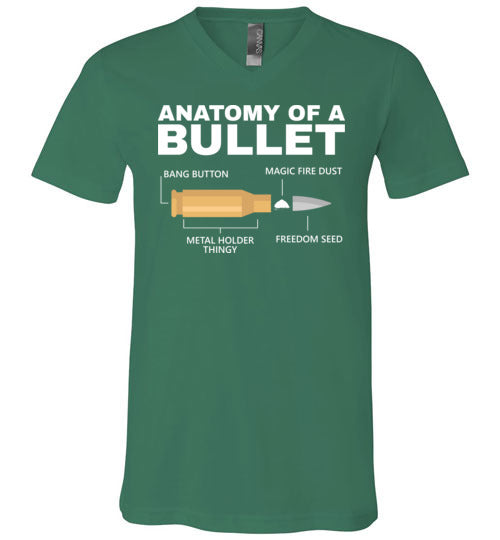 Bullet Anatomy V-Neck