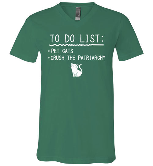 To Do List Crush Patriarchy V-Neck