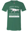 Grandpasaurus Jurasskicked V-Neck