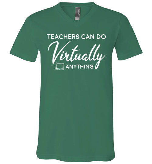 Teachers Can Do Anything V-Neck