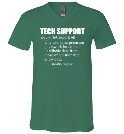 Tech Support V-Neck