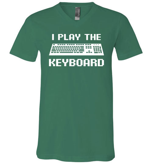 I Play The Keyboard V-Neck
